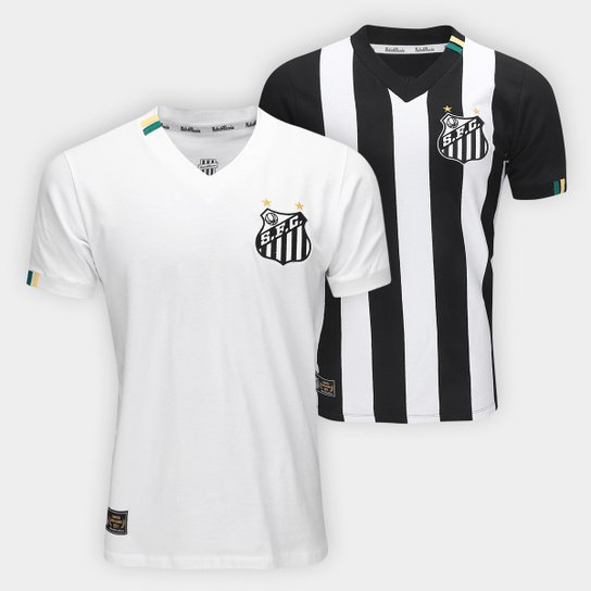 Kit Camiseta Santos Libertadores 2011 Masculina - 2 Peças