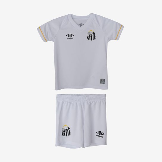 Kit Clube Infantil Umbro Santos Oficial 1 2023 1
