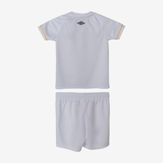 Kit Clube Infantil Umbro Santos Oficial 1 2023