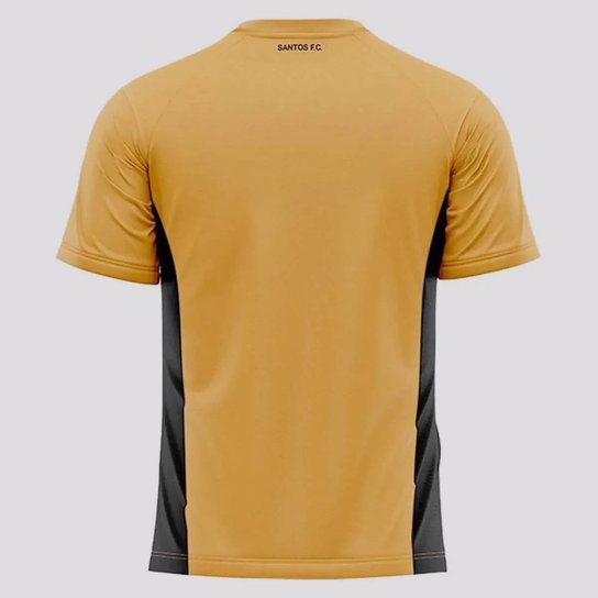 Kit Com 2 Camisas Braziline Santos Dourada Masculina