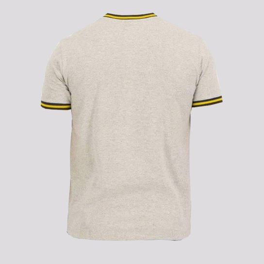 Kit Com 2 Camisas Braziline Santos Dourada Masculina