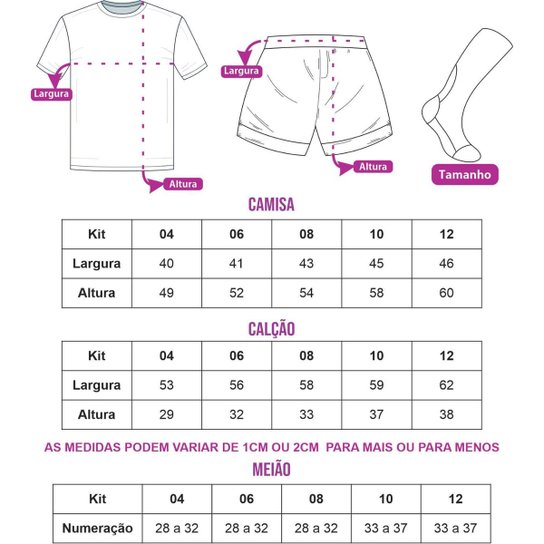 Kit Infantil - Santos Futebol Clube - A Fabrica de Raios - 1