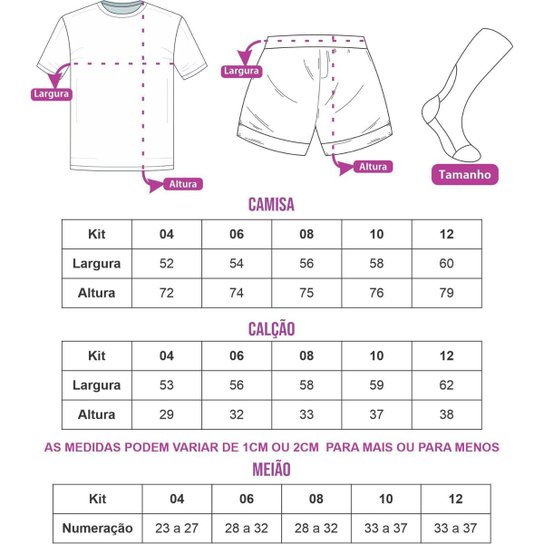 Kit Infantil - Santos Futebol Clube - A Fabrica de Raios - 3