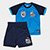 Kit Infantil Santos Selica Masculina - Azul Turquesa