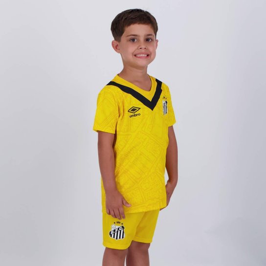 Kit Infantil Umbro Santos III 2024 Unissex