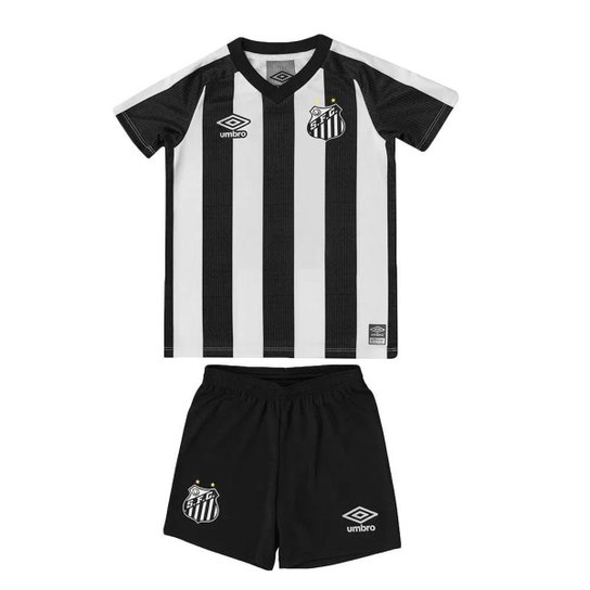 KIT INFANTIL UMBRO SANTOS OFICIAL 2 2022