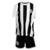 Kit Mini Craque Santos Infantil Branco Original Conforto - Branco+Preto