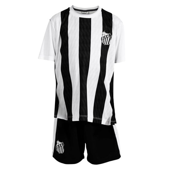 Kit Mini Craque Santos Infantil Branco Original Conforto