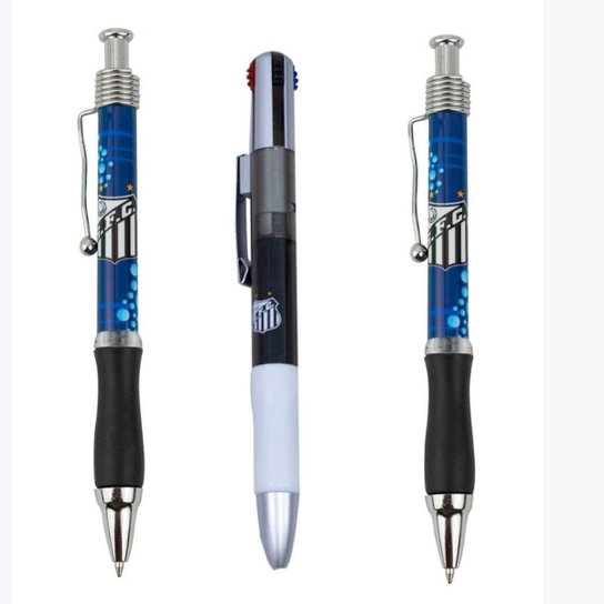 Kit Papelaria Fofa Santos Presente Criativo Material Escolar