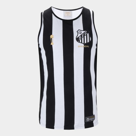 Kit Regata Santos 1962 Bi Mundial RetrôMania Masculina