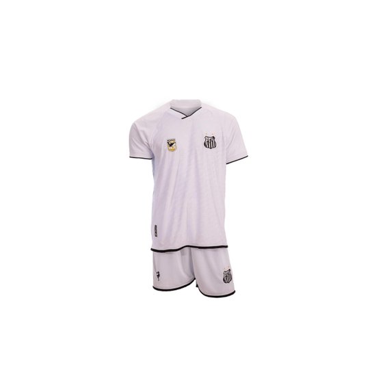 Kit - Santos Futebol Clube - A Fabrica de Raios - 1 - Camisa e Calção