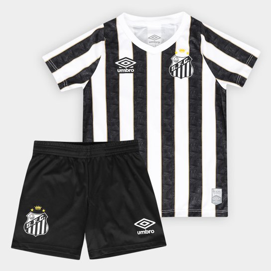 Kit Santos Infantil II 2024 s/n° Torcedor Umbro