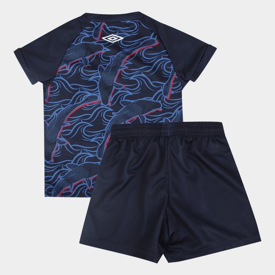 Kit Santos Infantil III 23/24 s/n° Torcedor Umbro