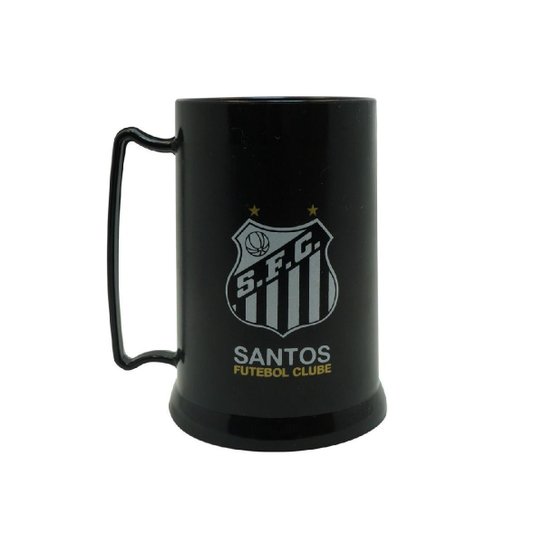 Kit Santos Oficial-Camisa Trap+Caneca+Chaveiro Símbolo-Masculino Tamanho:GG;Gênero:Masculino;Cor: