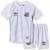 Kit Umbro Clube Santos Of. 1 2021 Infantil - Branco