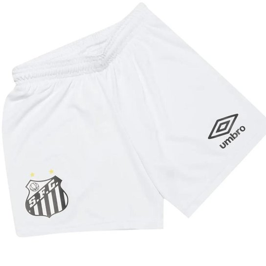 Kit Umbro Santos Clube Of. 2021 Infantil