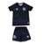 Kit Umbro Santos Clube Of. 3 2021 Infantil - Marinho