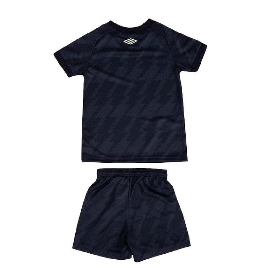 Kit Umbro Santos Clube Of. 3 2021 Infantil