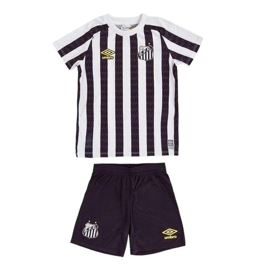 Kit Umbro Santos Of. 2 2021 Infantil