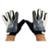 Luva Dribbling de Goleiro Santos Juvenil - Branco e Preto Branco Preto 6 - Branco+Preto
