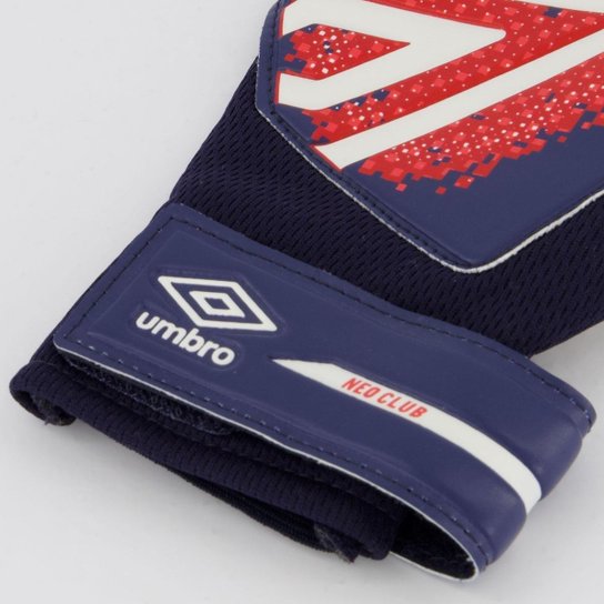 Luva Umbro Neo Club Juvenil Azul e Branca