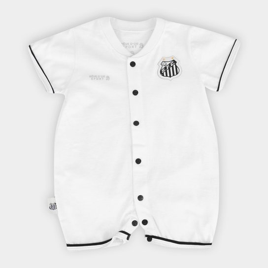 Macacão Bebê Santos Vivos Curto