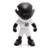 Mascote Santos - Baleia Tamanho: Único; Cor: ; - Preto+Branco