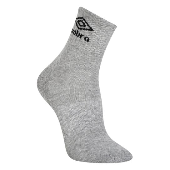 Meia Umbro Cano Médio C/ 3 Pares