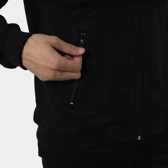 Moletom Santos Glória Alvinegra C/ Zíper Masculino