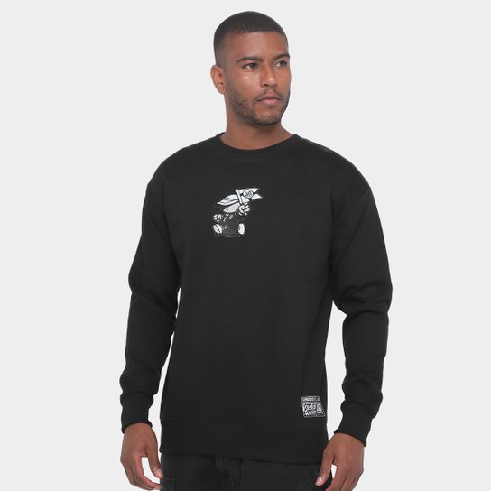 Moletom Santos Pela Bandeira que Ensina Masculino