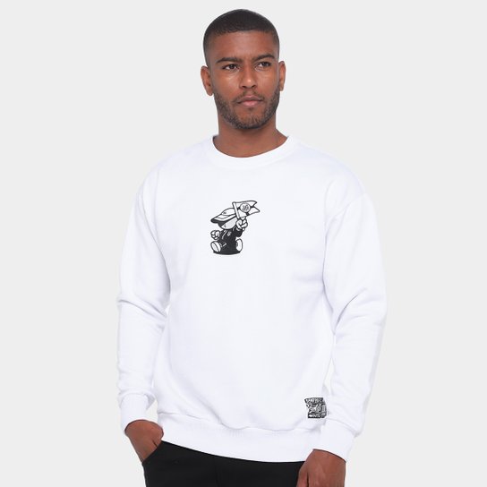 Moletom Santos Pela Bandeira que Ensina Masculino