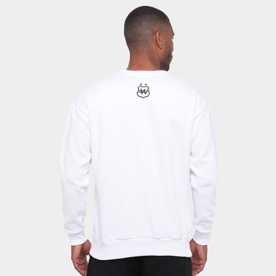 Moletom Santos Pela Bandeira que Ensina Masculino
