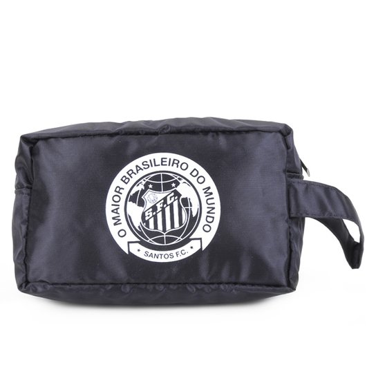 Necessaire Santos - Preto+Branco