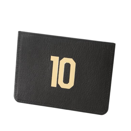 Porta Cartão de Couro Santos FC 0010