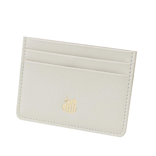 Porta Cartão de Couro Santos FC 0010