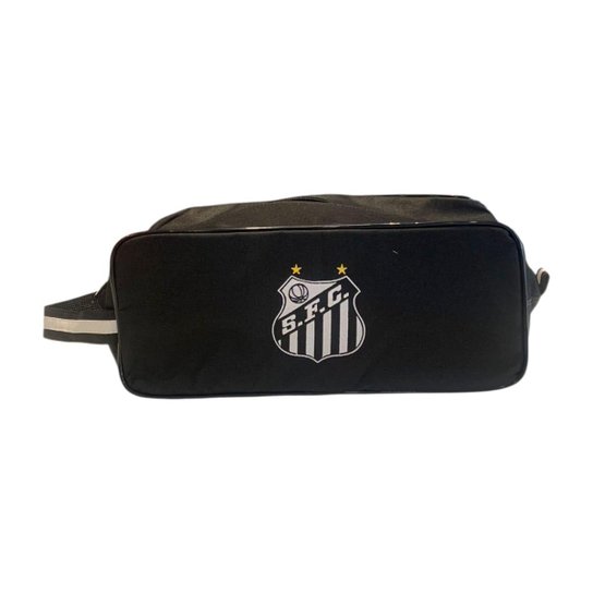 Porta Chuteira Santos Futebol Clube Oficial Preto Licenciada