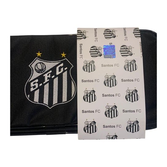 Porta Chuteira Santos Futebol Clube Oficial Preto Licenciada
