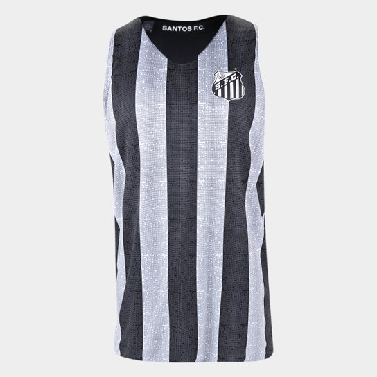 Regata Santos Dupla Face Smell Masculina - Preto