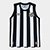 Regata Santos II 26/27 Basquete Umbro Masculina - Preto+Branco