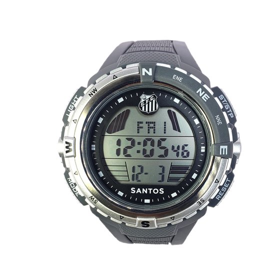 Relógio Santos FC Digital Masculino
