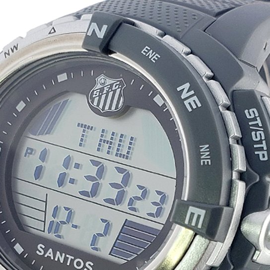 Relógio Santos FC Digital Masculino