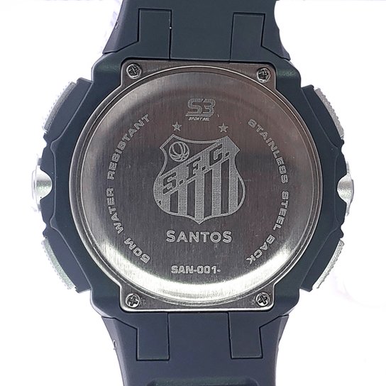 Relógio Santos FC Digital Masculino
