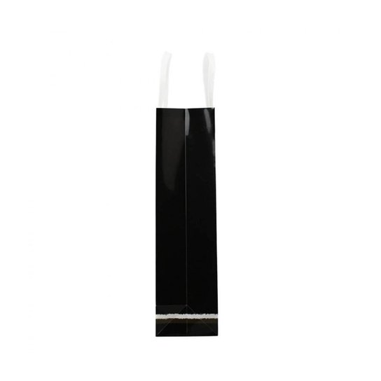 Sacola De Presentes Escudo Time 33x9x27cm - Santos