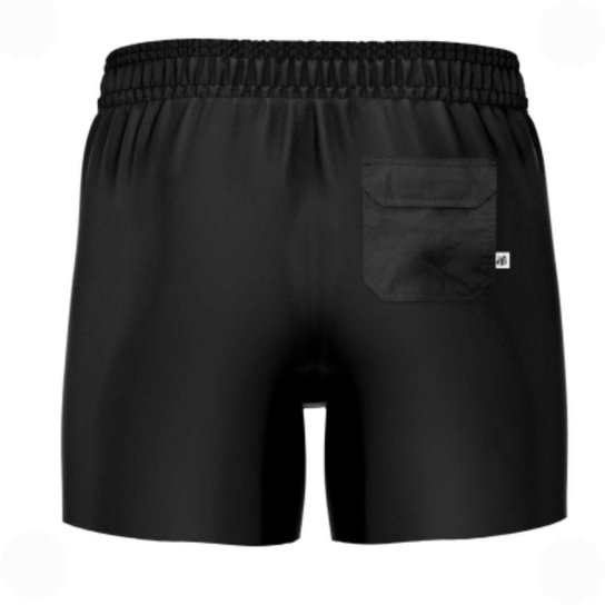 Shorts Curto Santos Oficial Poliéster Surf Center Masculino