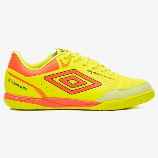 Tênis Futsal Umbro X-Comfort Unissex Limão